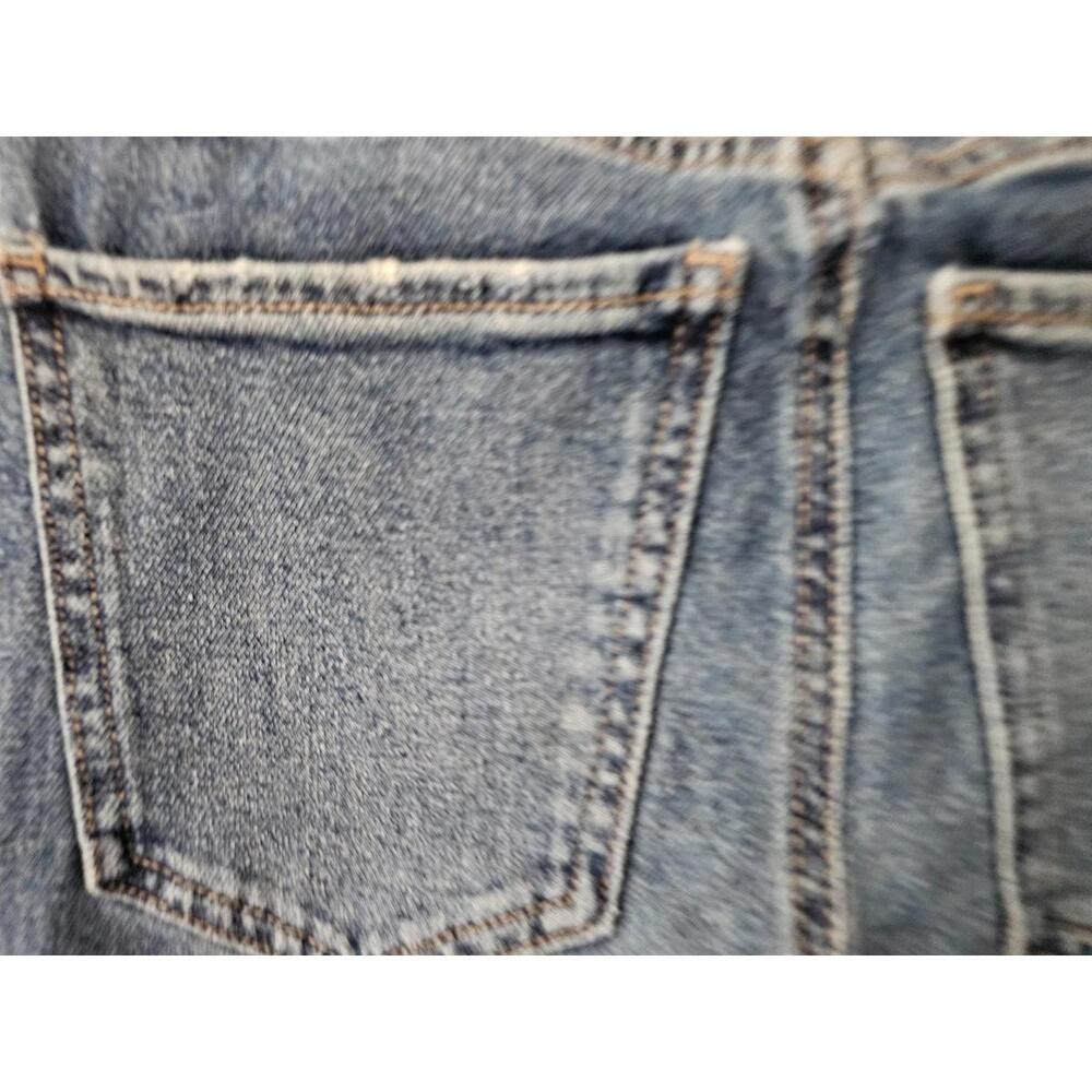 Women's So Denim Jeans Pants Size 0 24W Blue High Rise 90s Bootcut Distressed - Picture 16 of 16